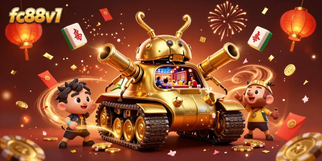 Experience the thrill of fc88v1 with a casino scene brought to life, showcasing action and excitement.