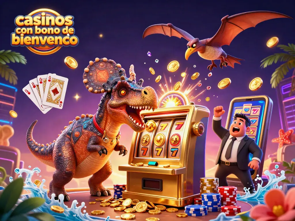 Casinos con bono de bienvenida celebran jackpots relucientes en un entorno de juego vibrante y emocionante.