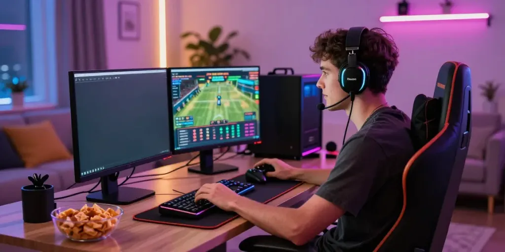 Explore the thrilling online gaming experience with Man88's platform featuring vibrant settings for engaging gameplay.