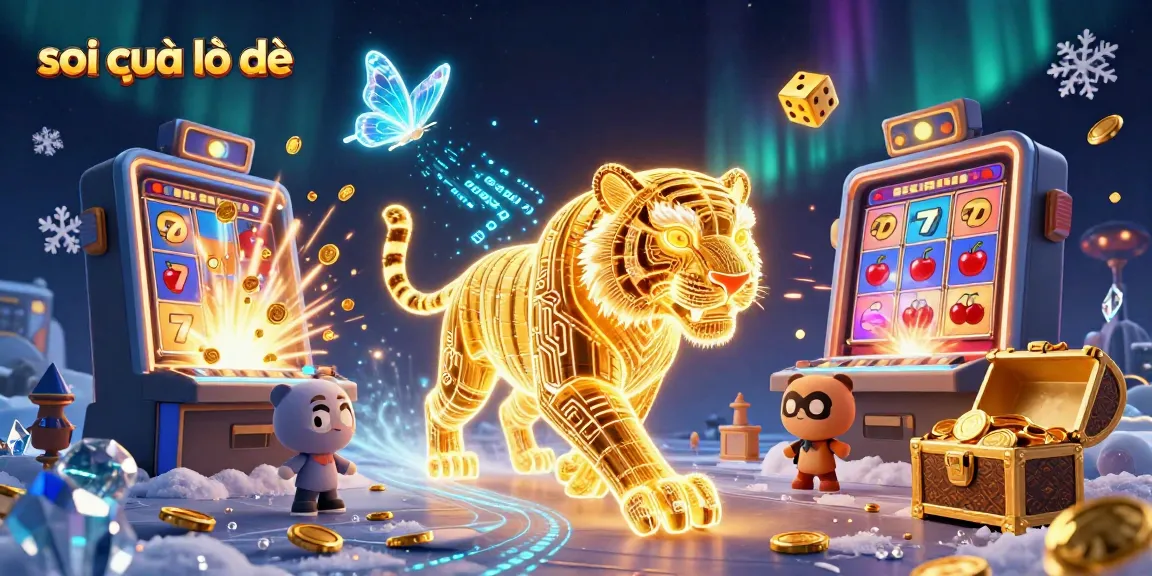 Engage with soi cầu lô đề in this vibrant 3D casino scene filled with winning symbols and rich details.