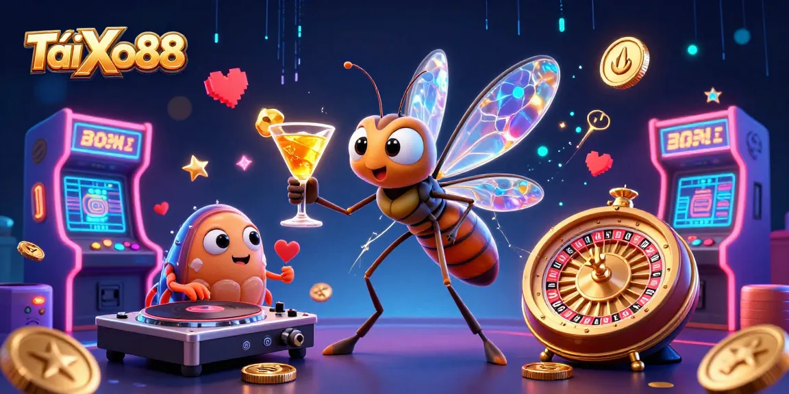 TảiXo88 revitalizes gaming with an engaging scene featuring vibrant characters and casino elements.